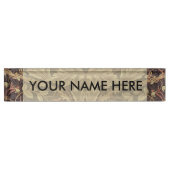 William Morris Honeysuckle Classic Namensplakette (Vorderseite)