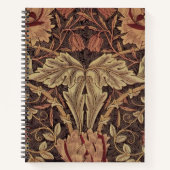 William Morris Honeysuckle Classic Notizblock (Vorderseite)
