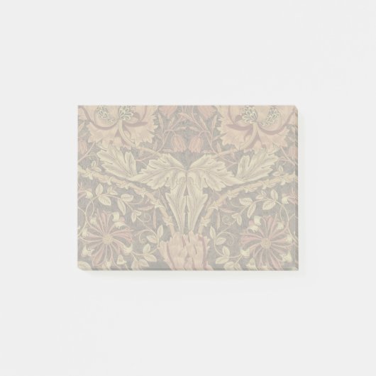 William Morris Honeysuckle Classic Post-it Klebezettel (Vorderseite)