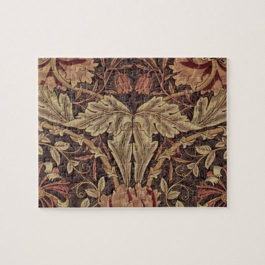 William Morris Honeysuckle Classic Puzzle (Horizontal)