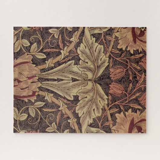 William Morris Honeysuckle Classic Puzzle (Horizontal)
