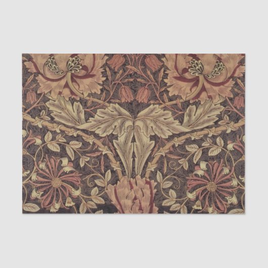 William Morris Honeysuckle Classic Seidenpapier (Vorderseite)