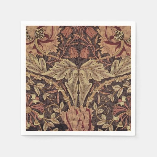 William Morris Honeysuckle Classic Serviette (Vorderseite)