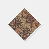 William Morris Honeysuckle Classic Serviette (Ecke)