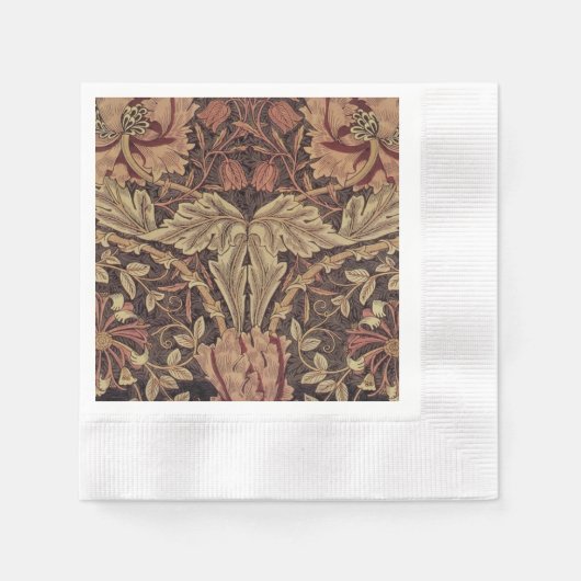 William Morris Honeysuckle Classic Serviette (Vorderseite)