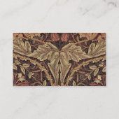 William Morris Honeysuckle Classic Visitenkarte (Rückseite)