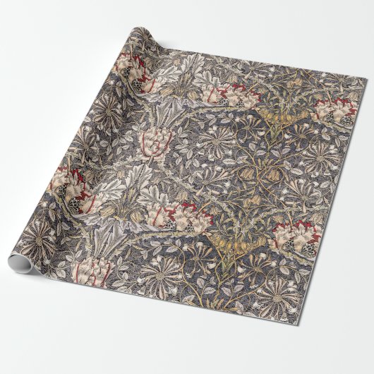 William Morris Honeysuckle Design Geschenkpapier (Ungerollt)