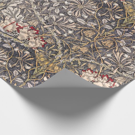 William Morris Honeysuckle Design Geschenkpapier (Ecke)