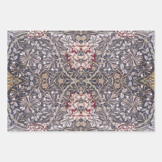 William Morris Honeysuckle Design Geschenkpapier Set (Vorderseite 3)