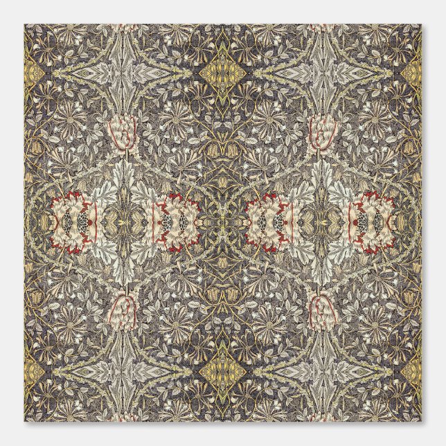 William Morris Honeysuckle Design Tapete (Vorderseite)