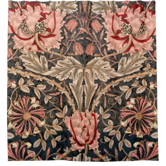 William Morris Honeysuckle Duschvorhang (Vorderseite)