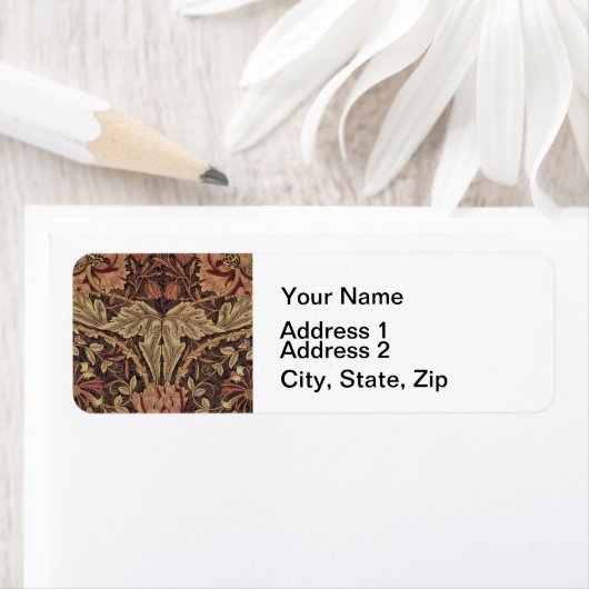 William Morris Honeysuckle English Floral Design (Insitu)