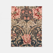 William Morris Honeysuckle Fleecedecke (Vorderseite)