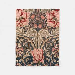 William Morris Honeysuckle Fleecedecke
