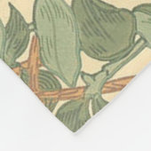 William Morris Honeysuckle Fleecedecke (Ecke)