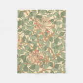 William Morris Honeysuckle Fleecedecke (Vorderseite)