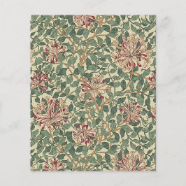 William Morris, Honeysuckle Floral Scrapbook Paper