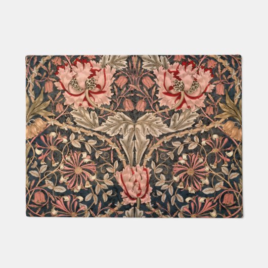 William Morris Honeysuckle Fußmatte (Vorderseite)
