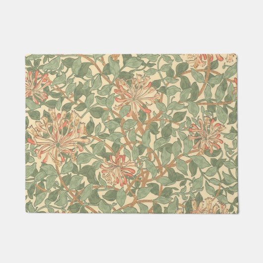 William Morris Honeysuckle Fußmatte (Vorderseite)