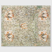 WILLIAM MORRIS : HONEYSUCKLE GESCHENKPAPIER (Flach)