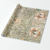 WILLIAM MORRIS : HONEYSUCKLE GESCHENKPAPIER (Ungerollt)