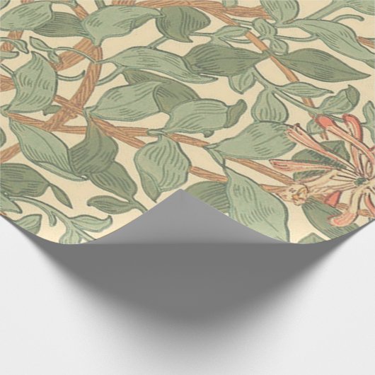 William Morris Honeysuckle Geschenkpapier (Ecke)