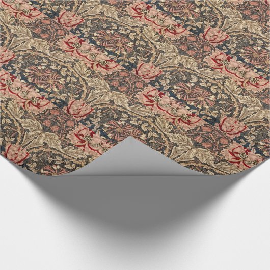 William Morris Honeysuckle Geschenkpapier (Ecke)