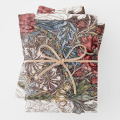 WILLIAM MORRIS : HONEYSUCKLE GESCHENKPAPIER SET (Beispiel)