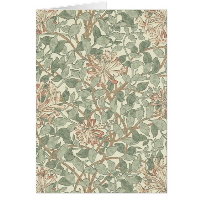 William Morris Honeysuckle Green (Vorne)
