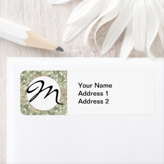 William Morris Honeysuckle Green (Insitu)