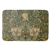 William Morris Honeysuckle Green Badematte (Vorderseite)