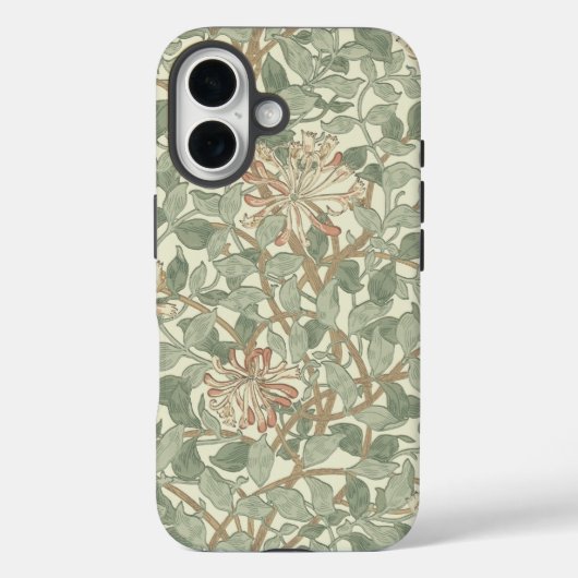 William Morris Honeysuckle Green Case-Mate iPhone Hülle (Rückseite)