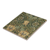 William Morris Honeysuckle Green Fliese (Seite)