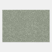 William Morris Honeysuckle Green Geschenkpapier Set (Vorderseite 3)