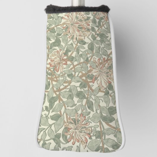 William Morris Honeysuckle Green Golf Headcover (Rotieren 90)