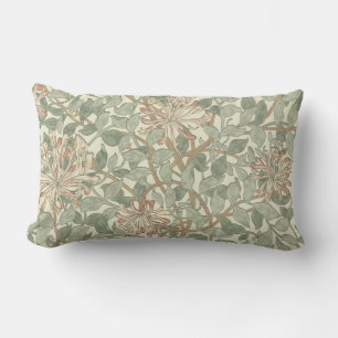 William Morris Honeysuckle Green Lendenkissen