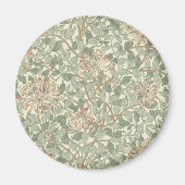 William Morris Honeysuckle Green Magnet (Vorne)