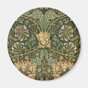 William Morris Honeysuckle Green Magnet