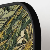 William Morris Honeysuckle Green Pickleball Schläger (Linke Seite)