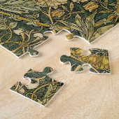 William Morris Honeysuckle Green Puzzle (Seite)
