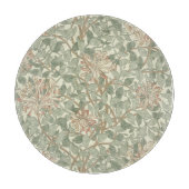 William Morris Honeysuckle Green Schneidebrett (Vorderseite)