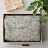 William Morris Honeysuckle Green Seidenpapier (Geschenk)