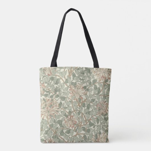 William Morris Honeysuckle Green Tasche (Rückseite)