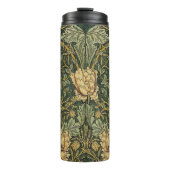William Morris Honeysuckle Green Thermosbecher (Vorderseite)