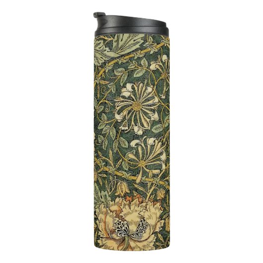 William Morris Honeysuckle Green Thermosbecher (Nach rechts gedreht)