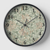 William Morris Honeysuckle Green Uhr (Vorderseite)