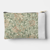 William Morris Honeysuckle Green Zubehörtasche (Rückseite)