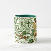 William Morris - Honeysuckle in Green und Gold Tasse (Zentrum)