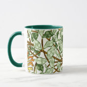 William Morris - Honeysuckle in Green und Gold Tasse (Links)