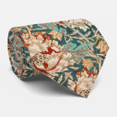 William Morris Honeysuckle Krawatte (Gerollt)